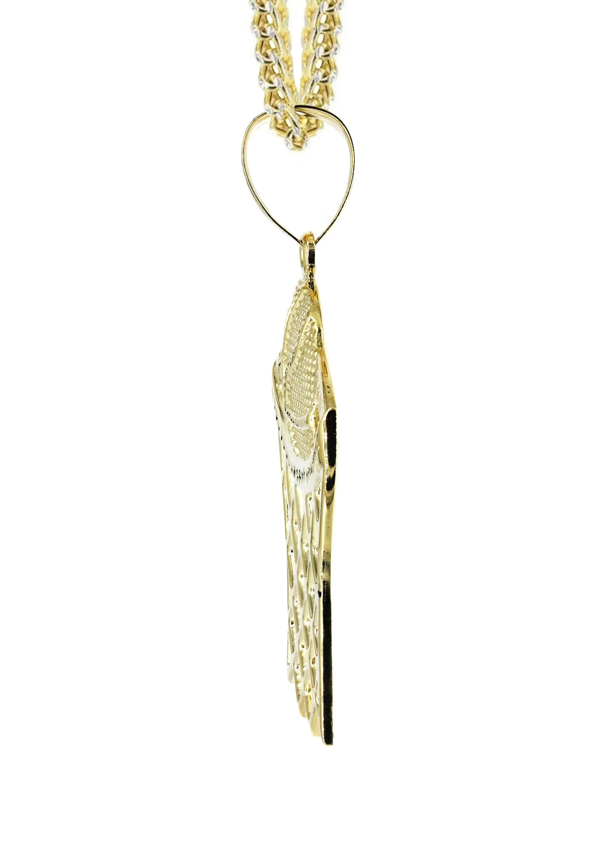 10K Yellow Gold Basketball Necklace | Appx. 14.7 Grams