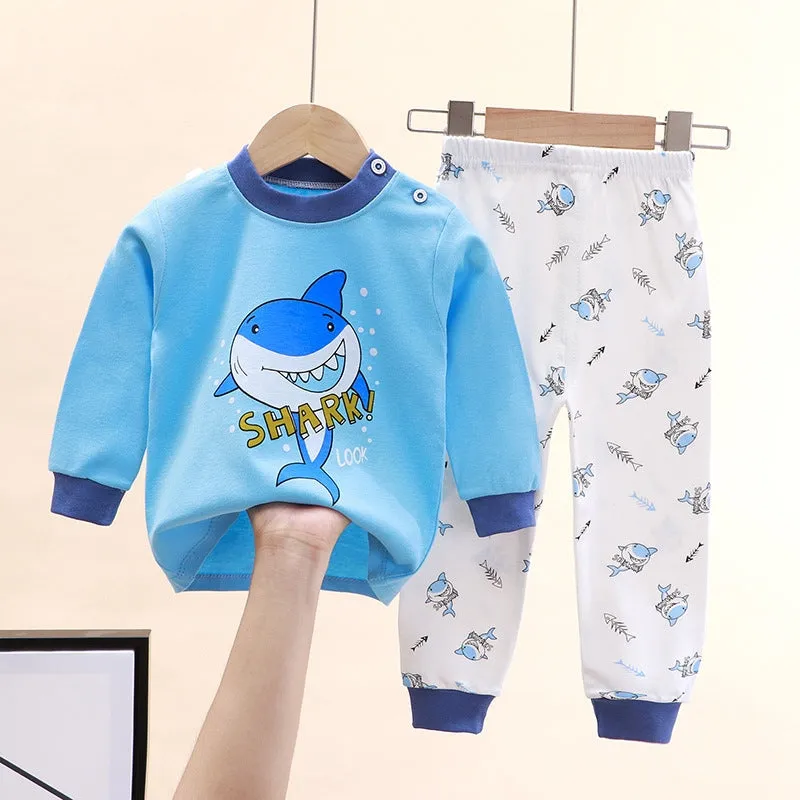 2 Pcs Boys Pajama Sets 334532 - (12-24M)