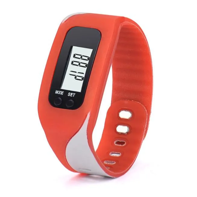 2017 New Pedometer Step Counter Bluetooth Health Bracelet Smart Pedometers Fitness Tracker#Yl