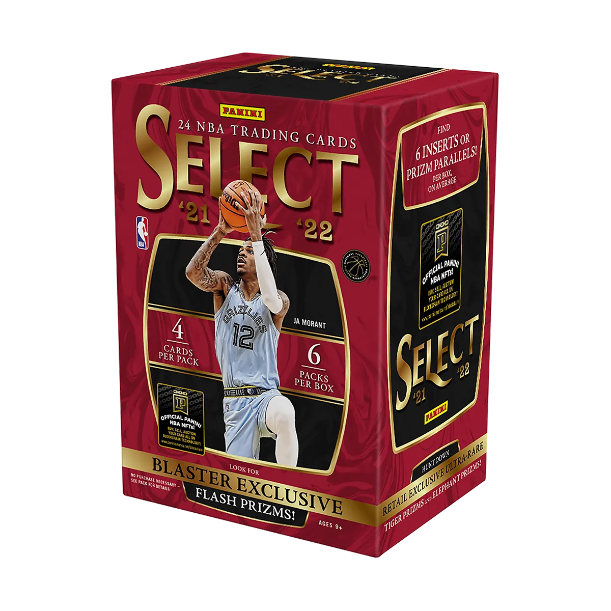 2021-2022 Panini Select Basketball Blaster Box #98482