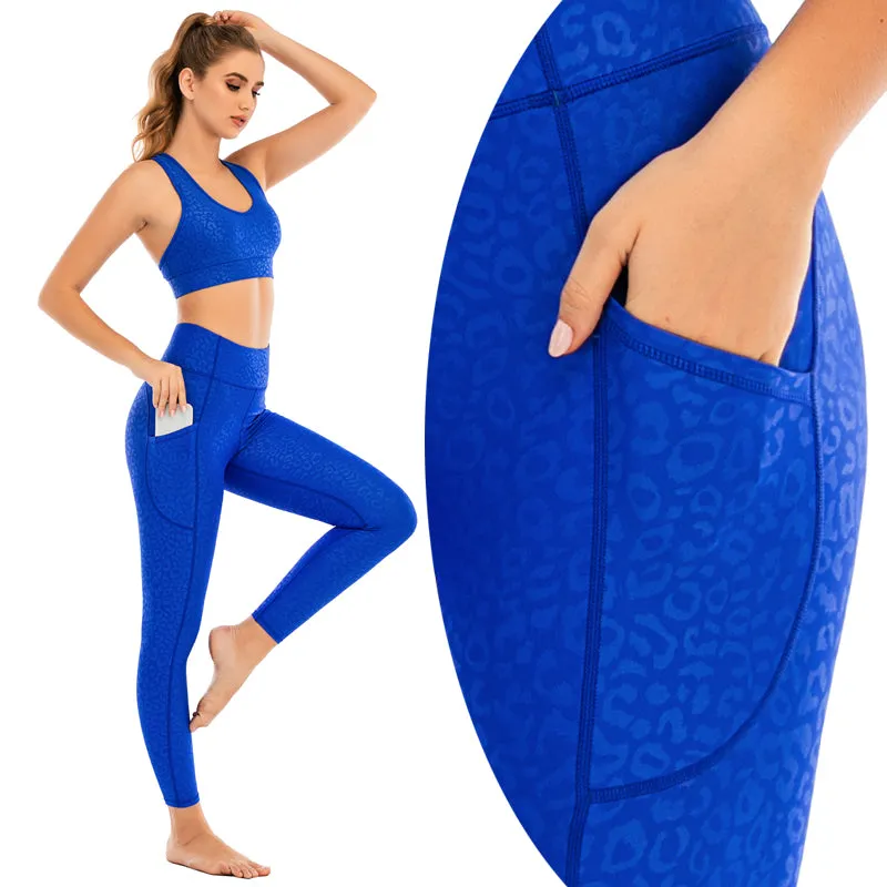 2023 hot selling yoga pants tight sportswear unique leggings pocket fitness gym leggings logo custom sport wear for women
