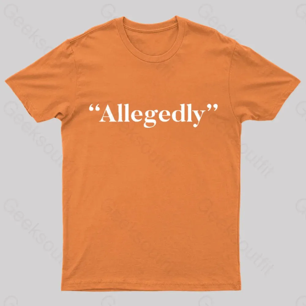 Allegedly Nerd T-Shirt