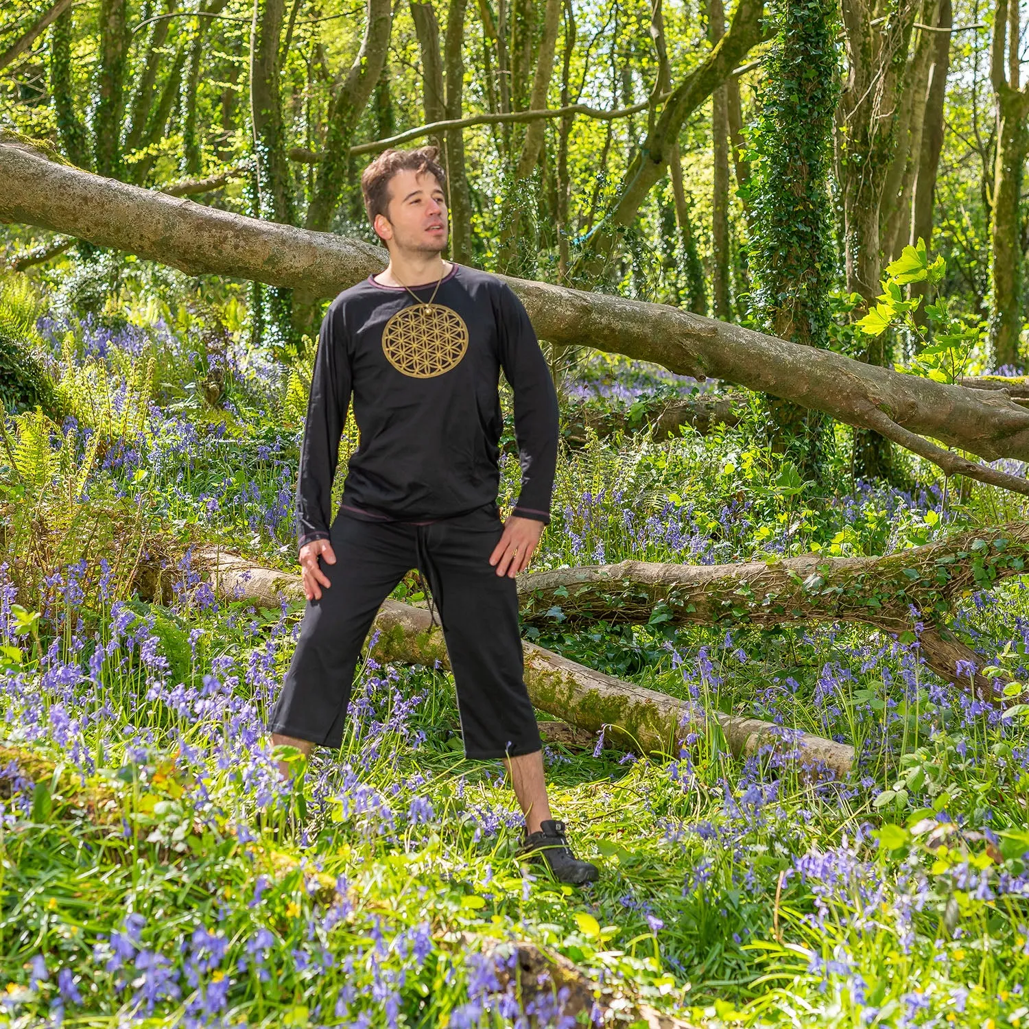 Arjuna Top - Flower of Life Print