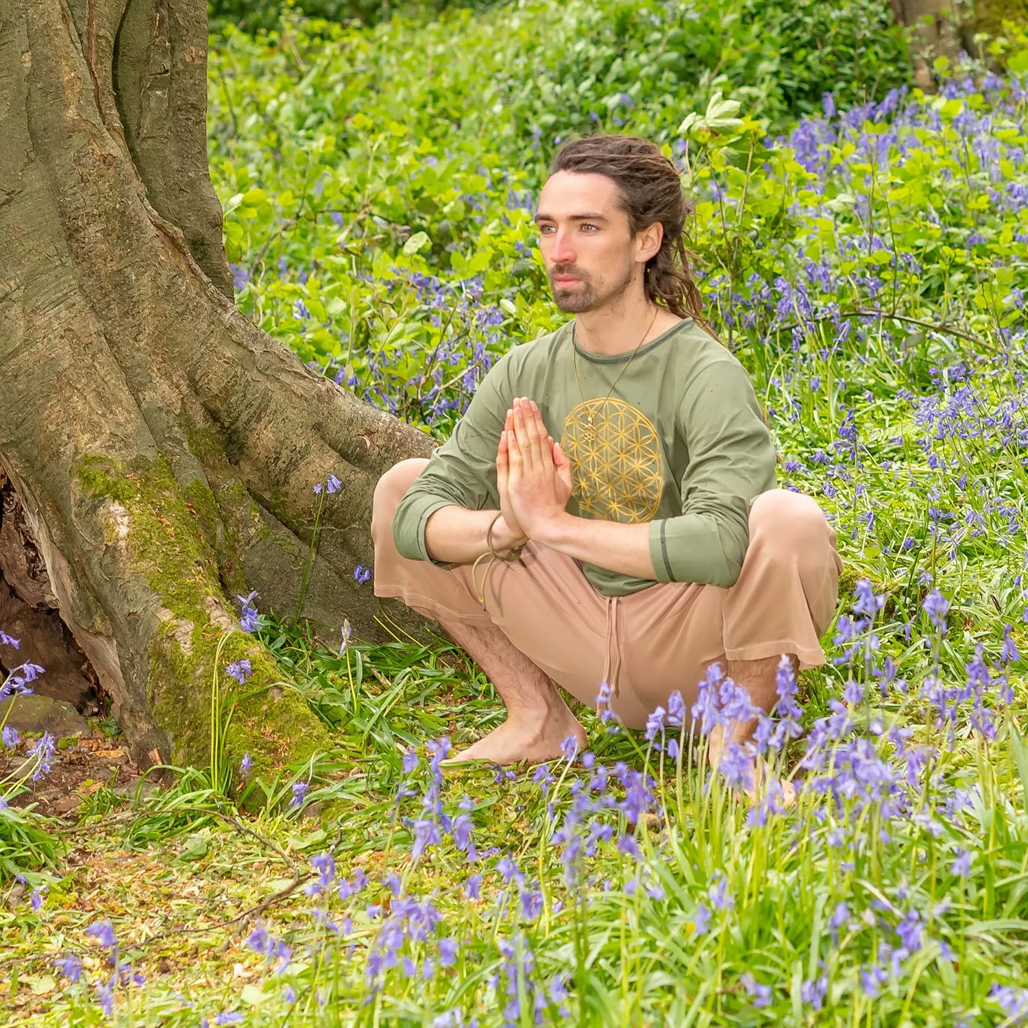 Arjuna Top - Flower of Life Print