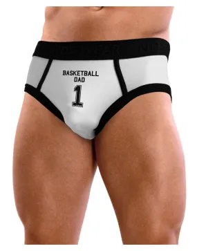Basketball Dad Jersey Mens NDS Wear Briefs Underwear by TooLoud