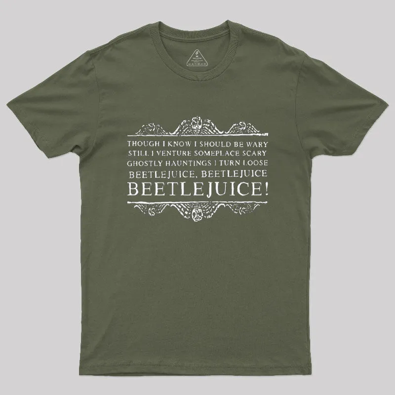 Beetlejuice Invocation T-Shirt