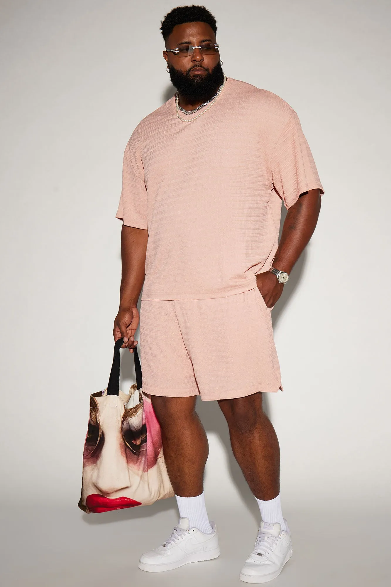Boca Basketball Shorts - Mauve