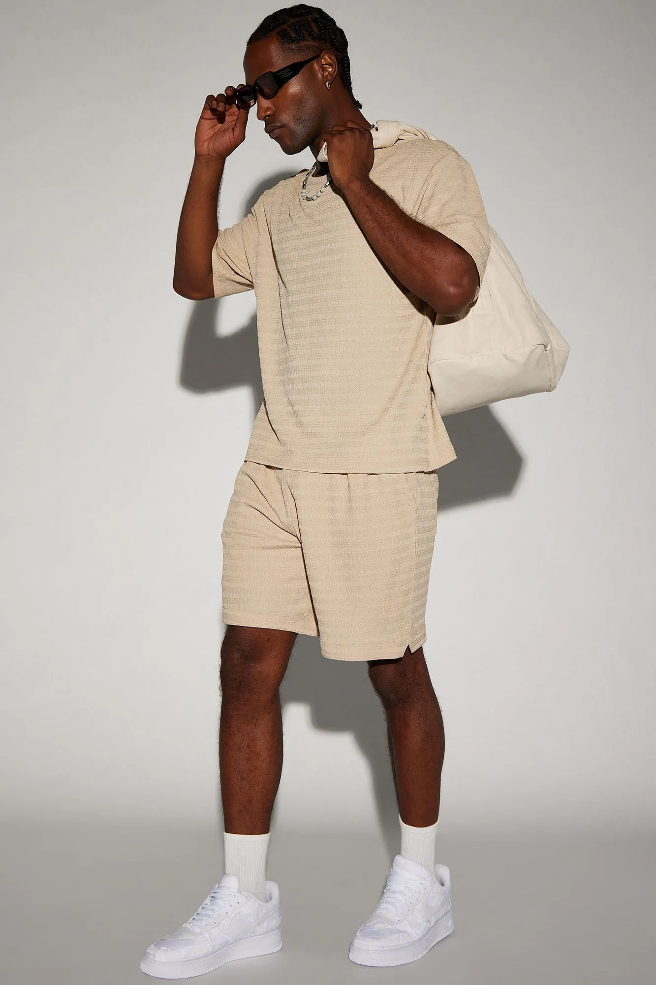 Boca Basketball Shorts - Tan