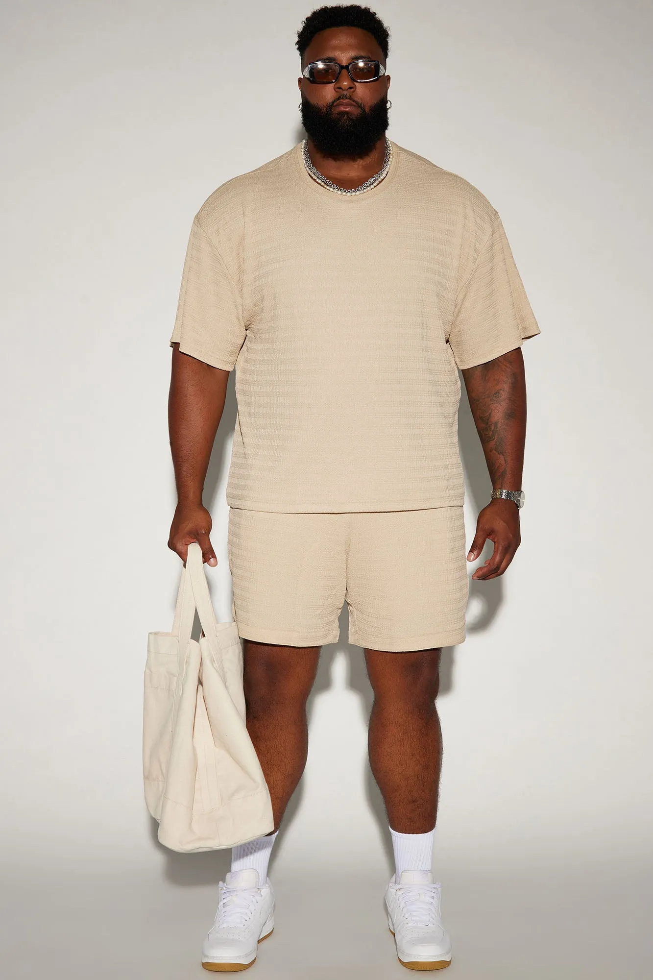Boca Basketball Shorts - Tan