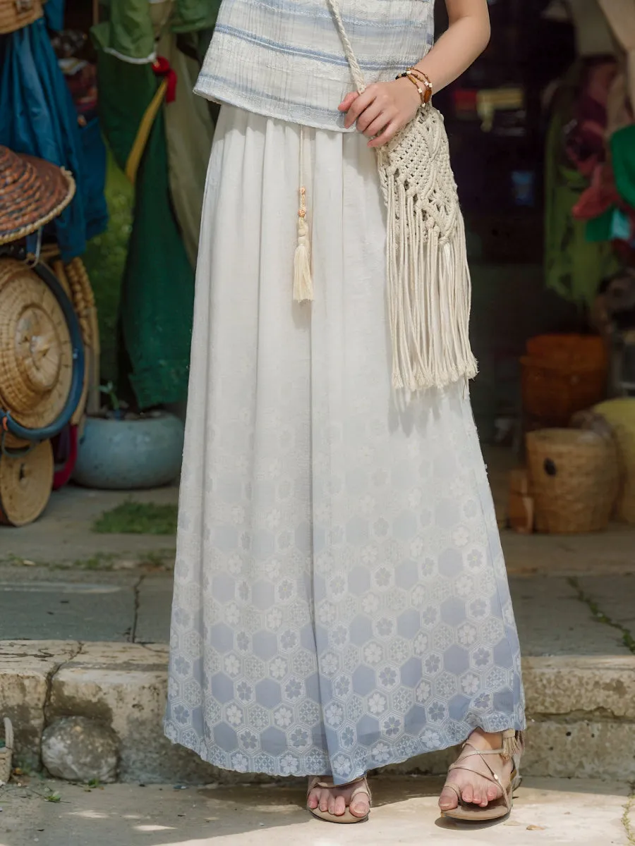 Boho Breeze Chiffon Drape Pants