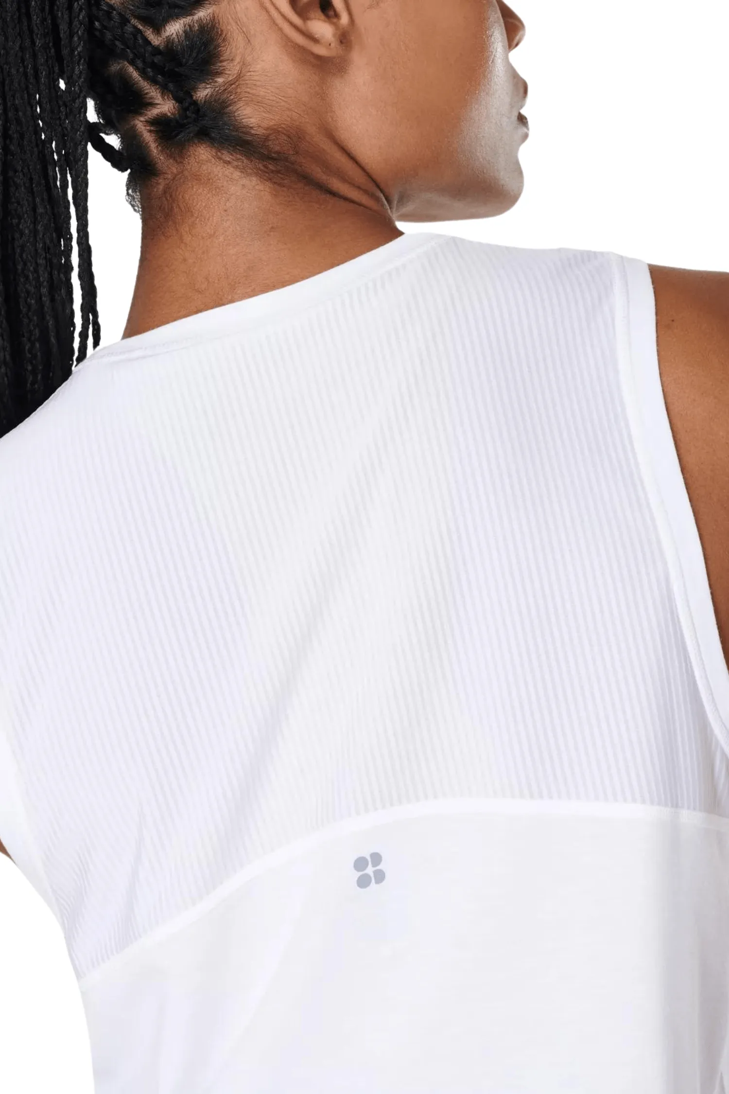 Breathe Easy Crop Muscle Tank