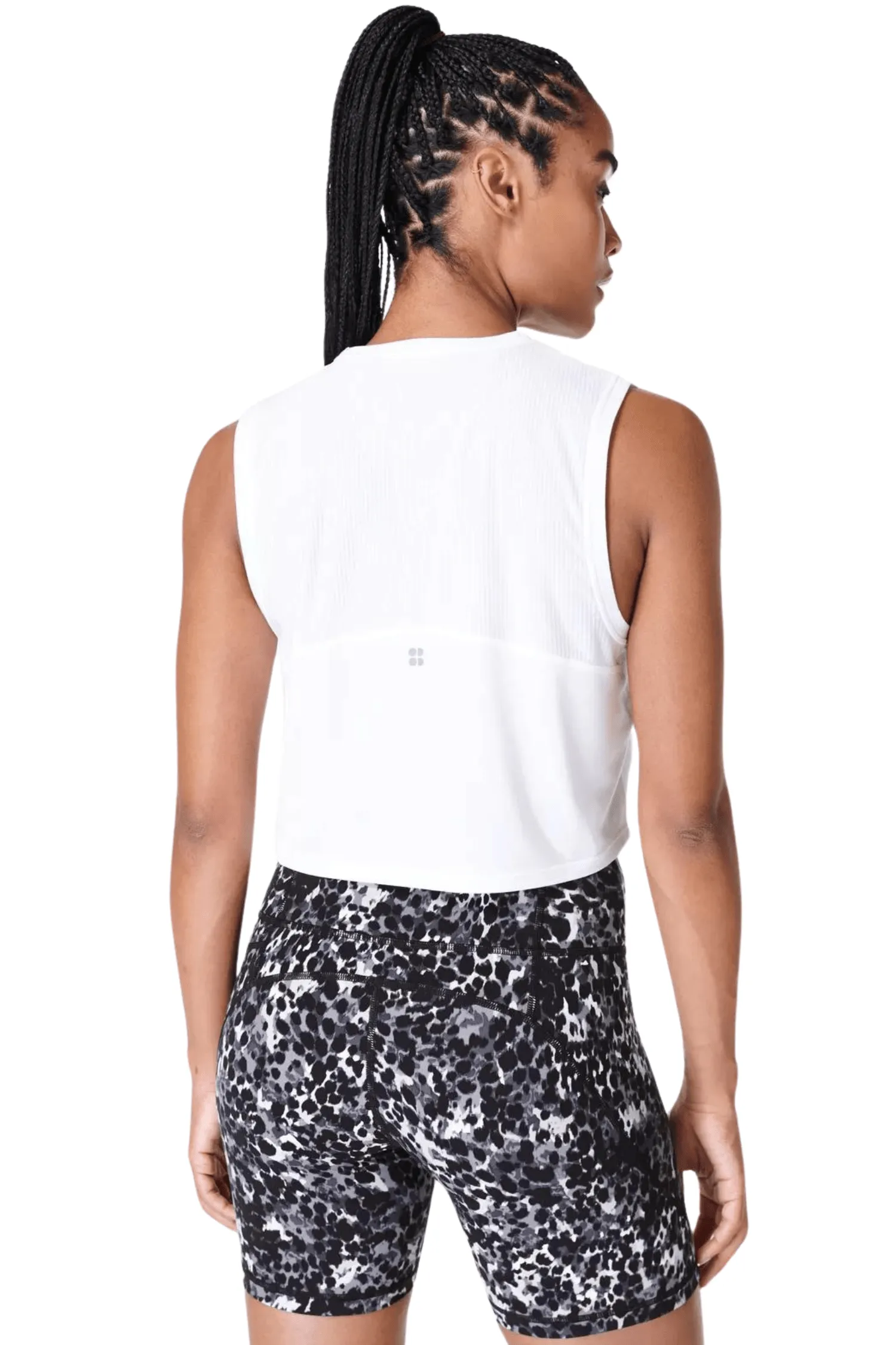 Breathe Easy Crop Muscle Tank