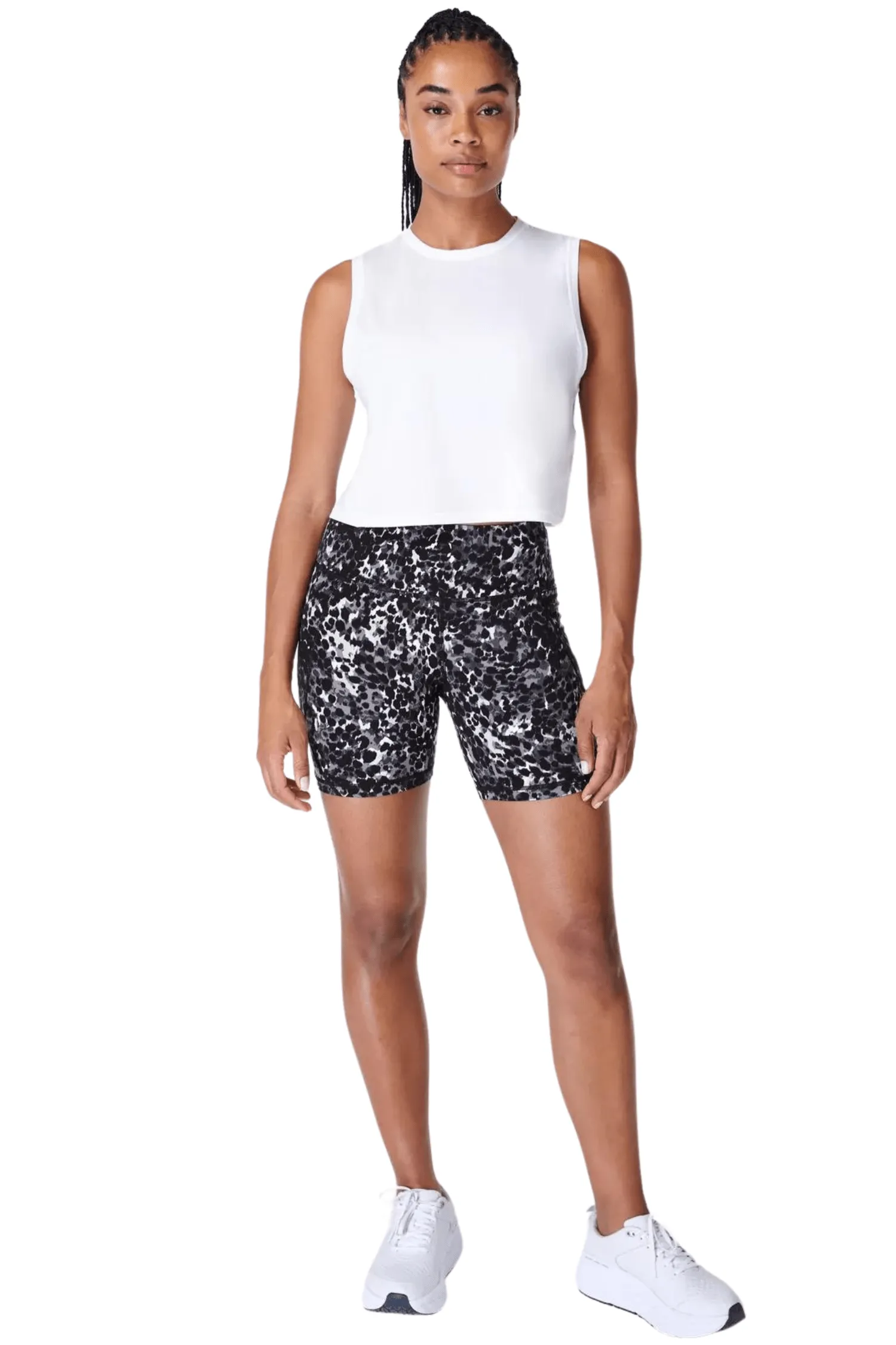 Breathe Easy Crop Muscle Tank