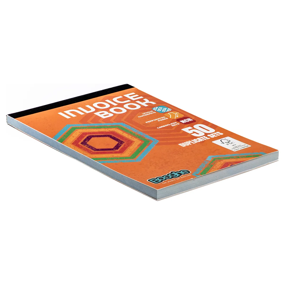 Carbonless Invoice Book 50 Duplicate Sets (12 Pack)