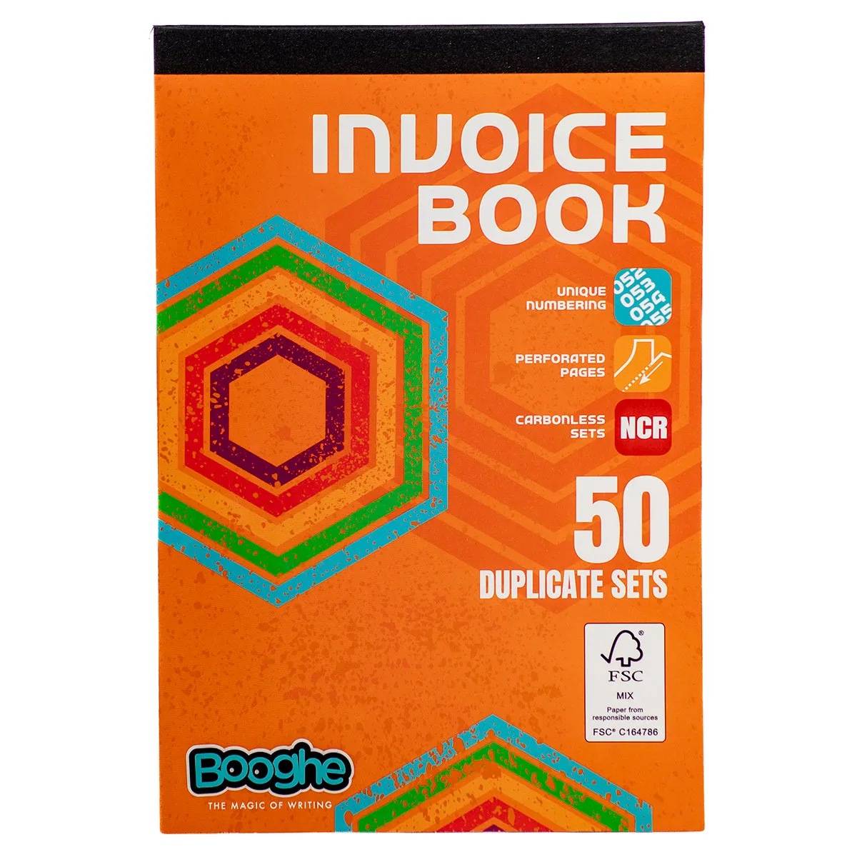 Carbonless Invoice Book 50 Duplicate Sets (12 Pack)