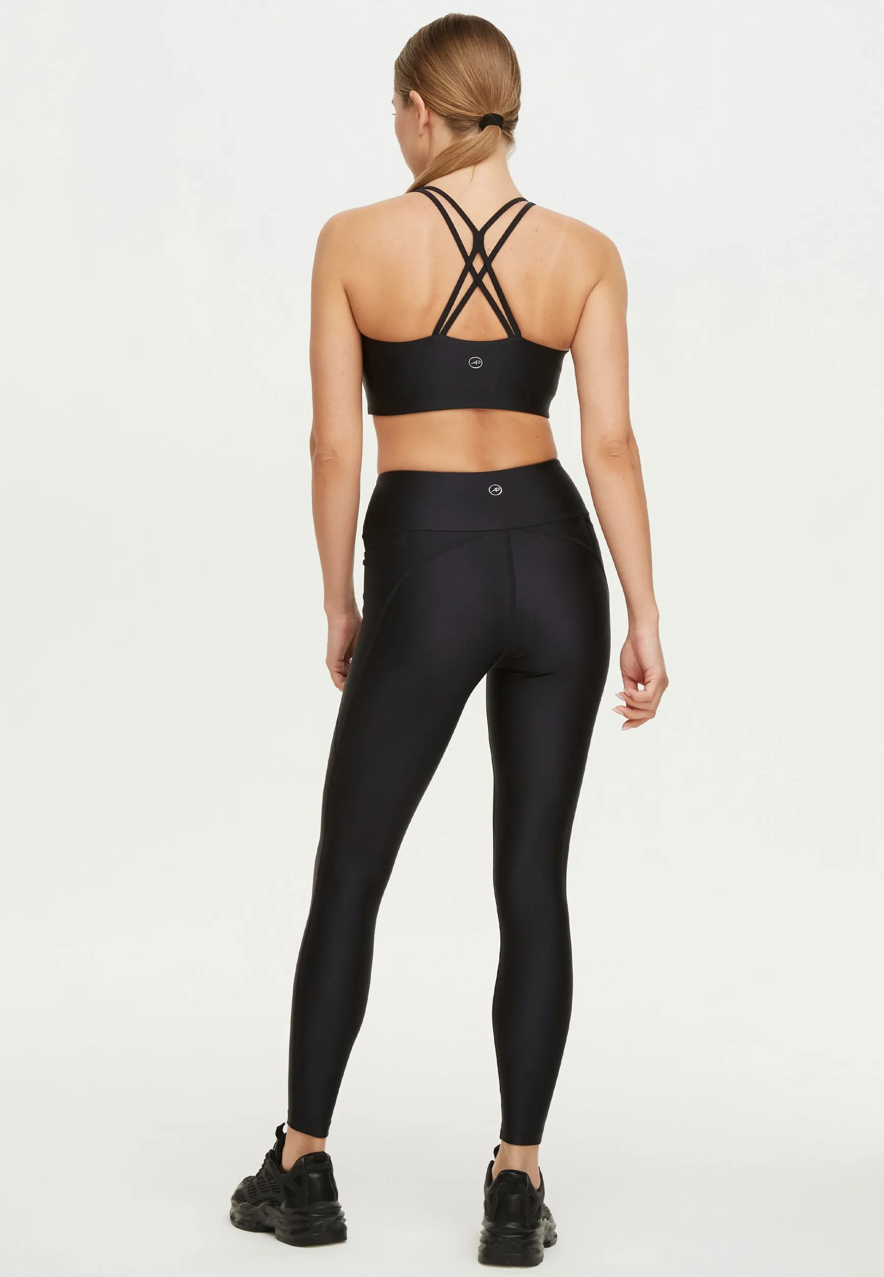 Force BH & Stretch Leggings Set - Liquid Black