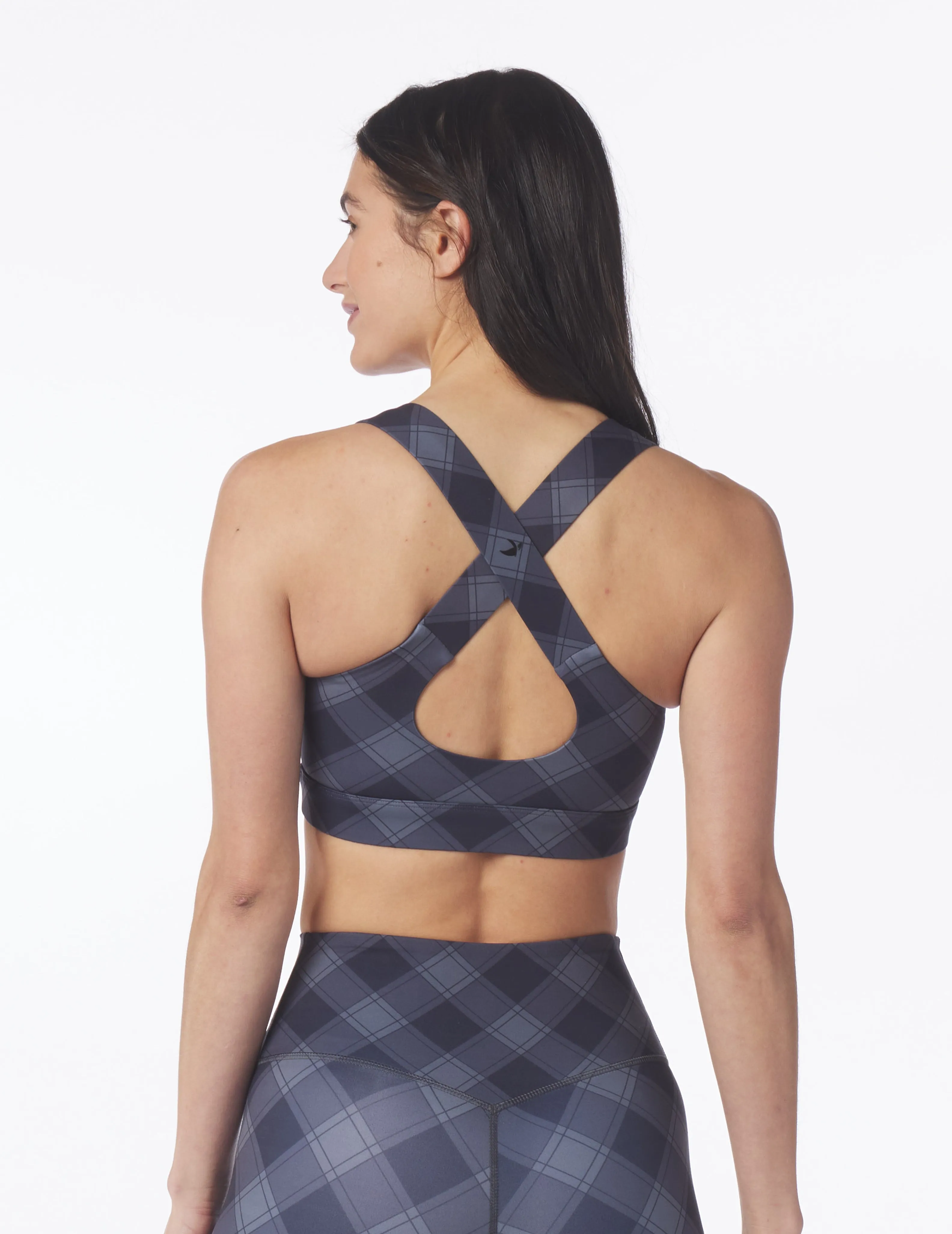 Full Force Bra: Black Buffalo Plaid