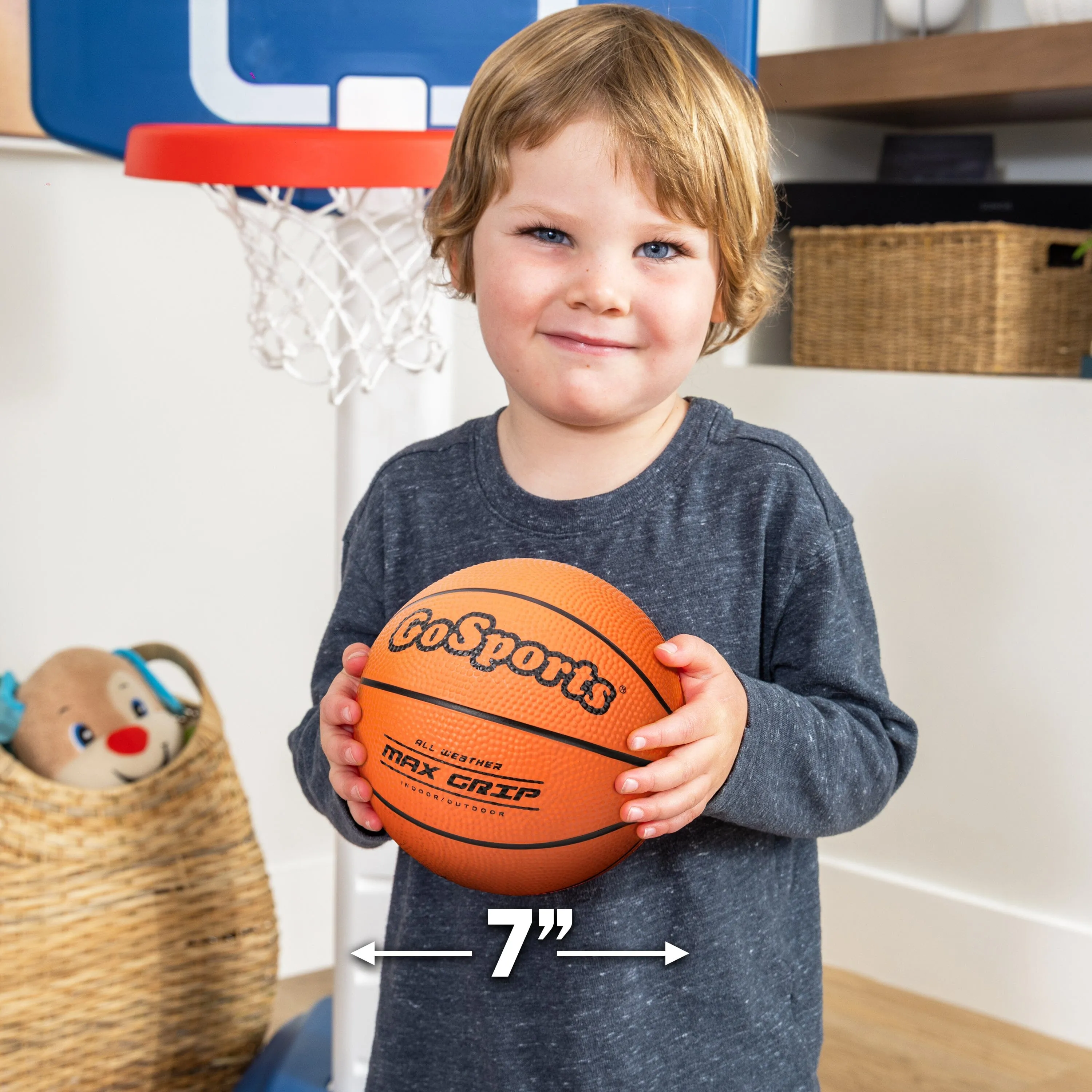 GoSports 7" Mini-Basketball