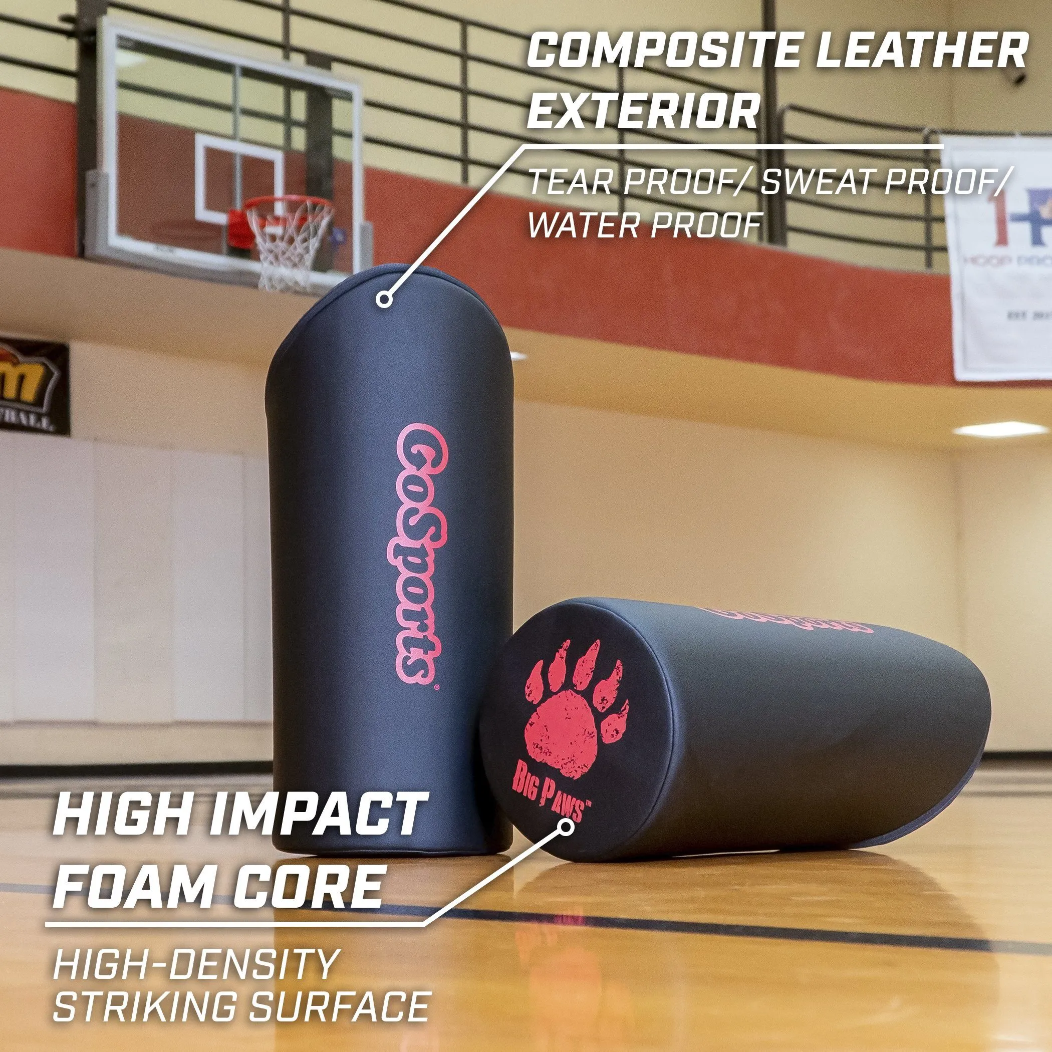 GoSports Big Paws Padded Arm Blocking Guards - 2-Pack