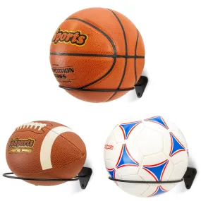 GoSports Wall-Mounted Sports Ball Stand Holder