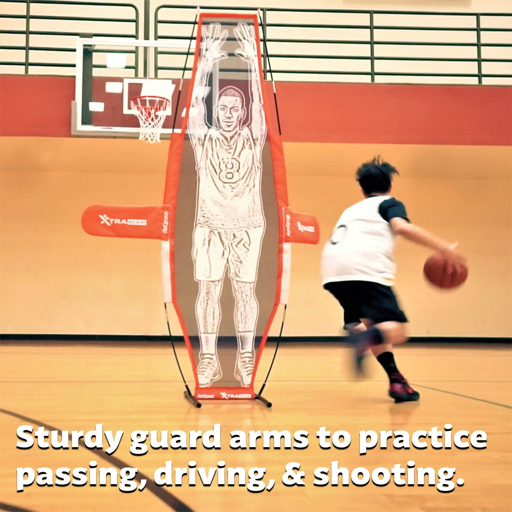 GoSports XTRAMAN Basketball Defender Training Dummy
