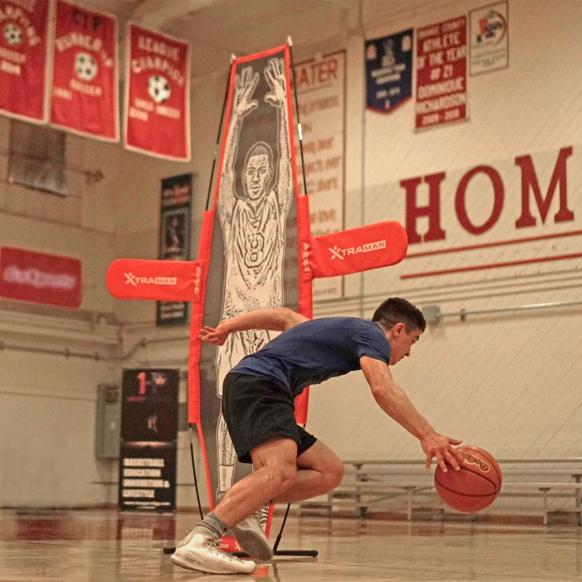GoSports XTRAMAN Basketball Defender Training Dummy