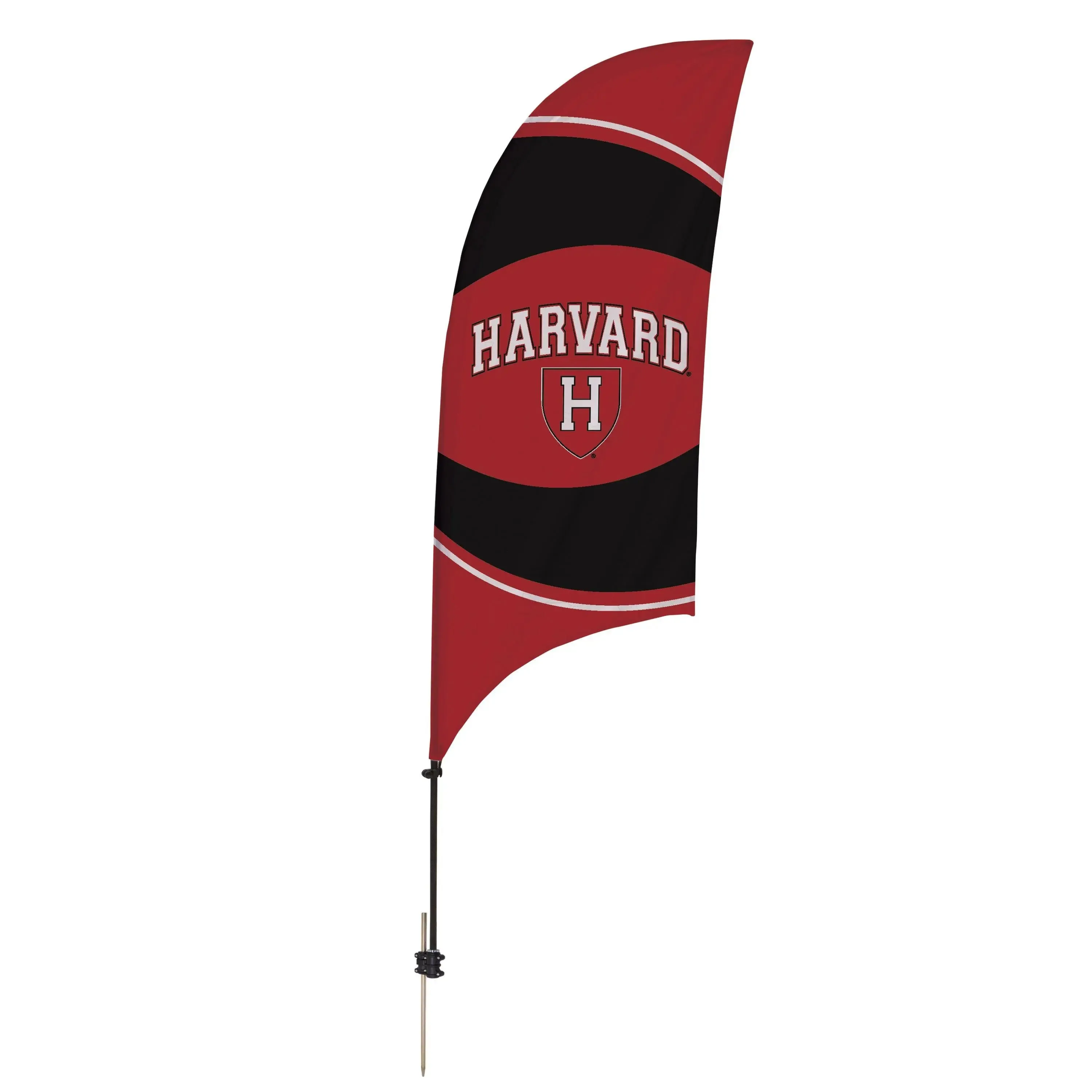 Harvard Tailgate Feather Flag