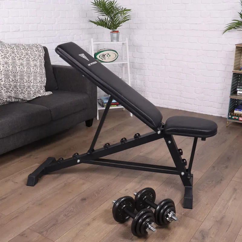 Hit Fitness 20kg Hammertone & Bench