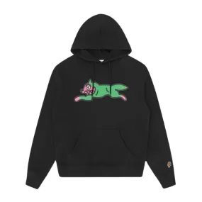 ICECREAM Running Dog Black Hoodie