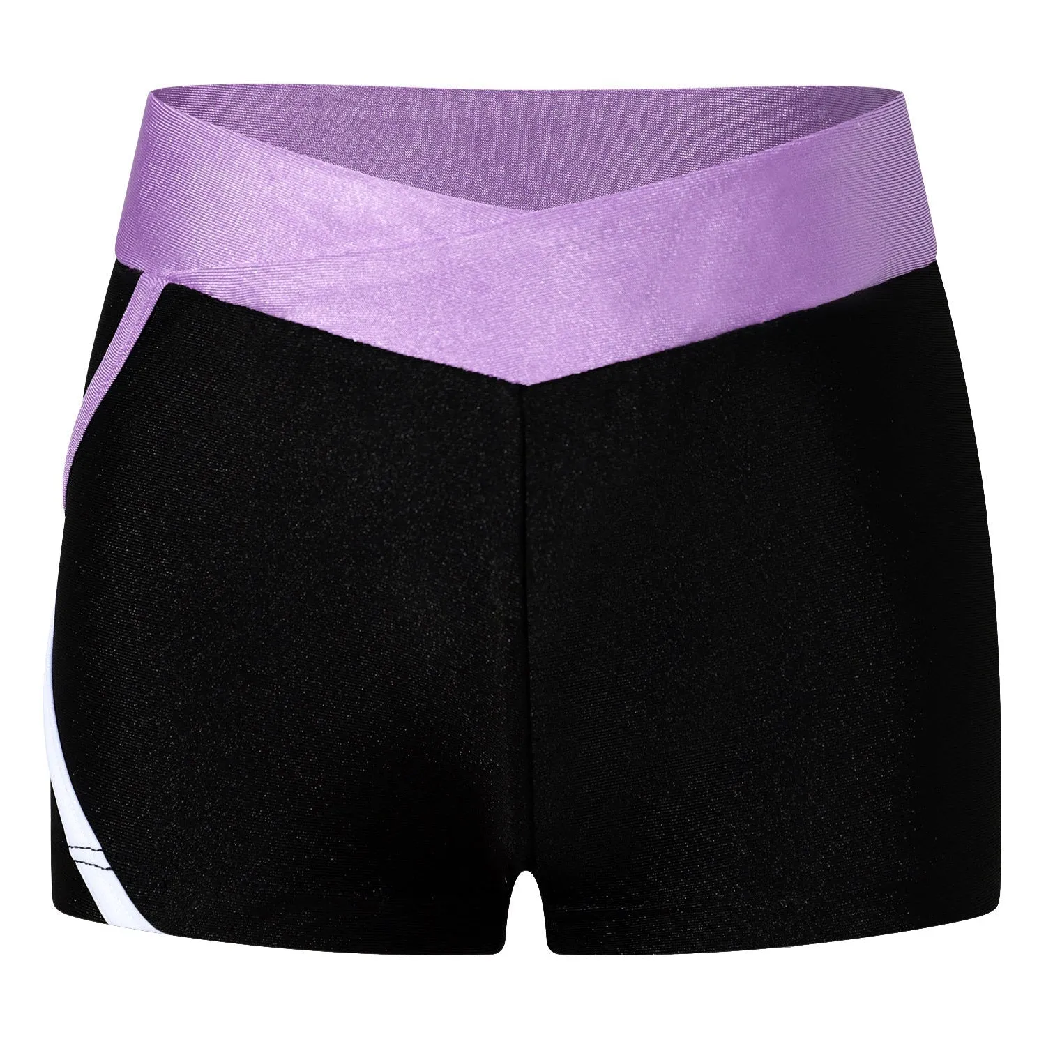 Kids Yoga Set Cross Tank Top and Sport Shorts for Active Girls