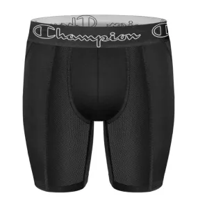 Men's Cool Air Long Sport Boxer Short Black - Champion