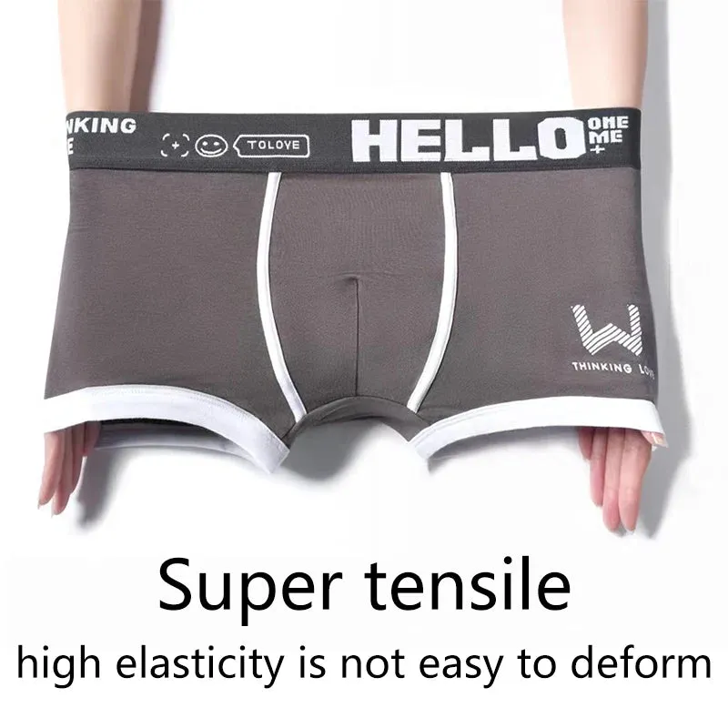 Men's Cotton Boxer Shorts: XL-3XL, Breathable and Soft, Fashion Sports Underwear