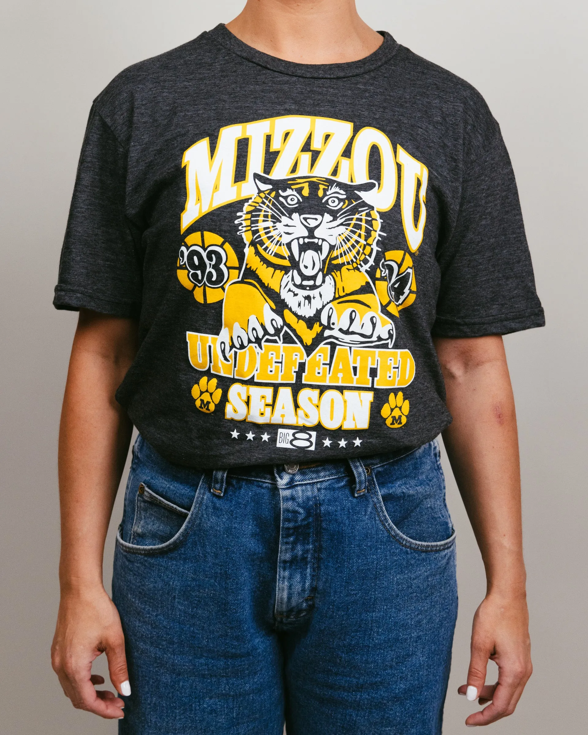 Missouri Tigers Undefeated Season Black T-Shirt
