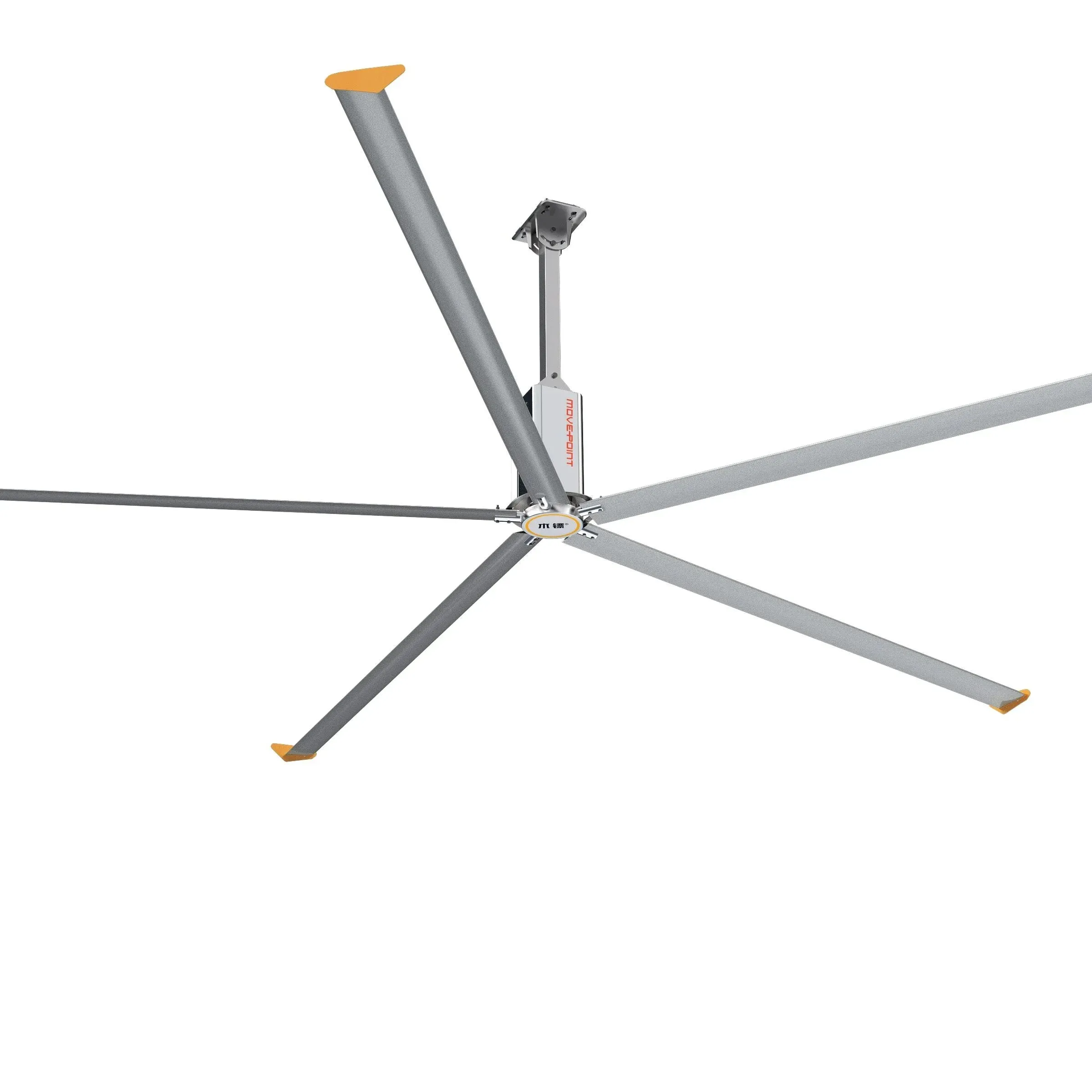 Mpfans Guangdong Factory 24Ft Big Size Large Commercial Ceiling Fans Basketball Gym Hvls Industrial Fan