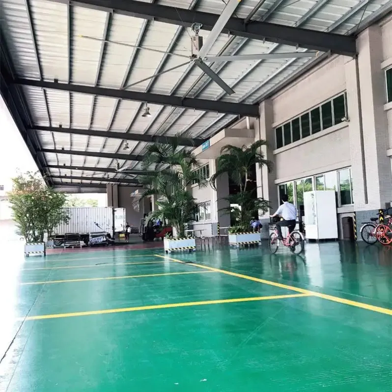 Mpfans Guangdong Factory 24Ft Big Size Large Commercial Ceiling Fans Basketball Gym Hvls Industrial Fan