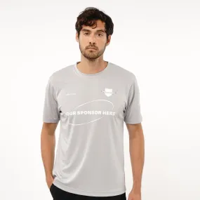 Omnitau Men's Core Football Crew Neck Shirt - Heather Grey