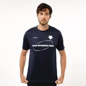 Omnitau Men's Core Football Crew Neck Shirt - Navy