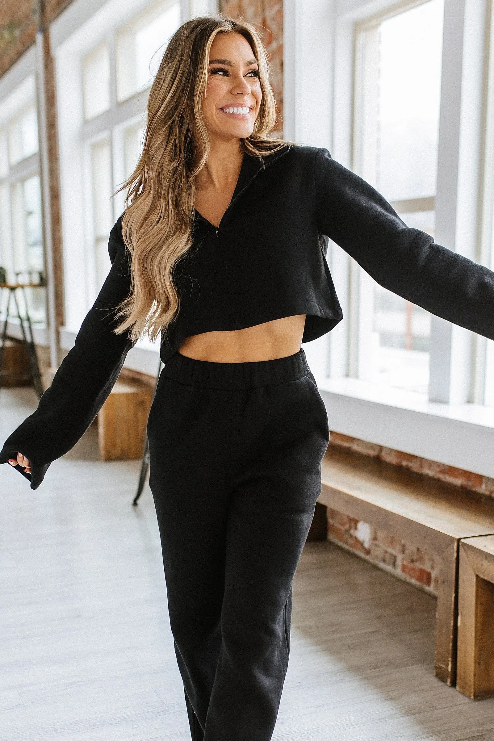SALE - Margot Cropped Set | Size XL