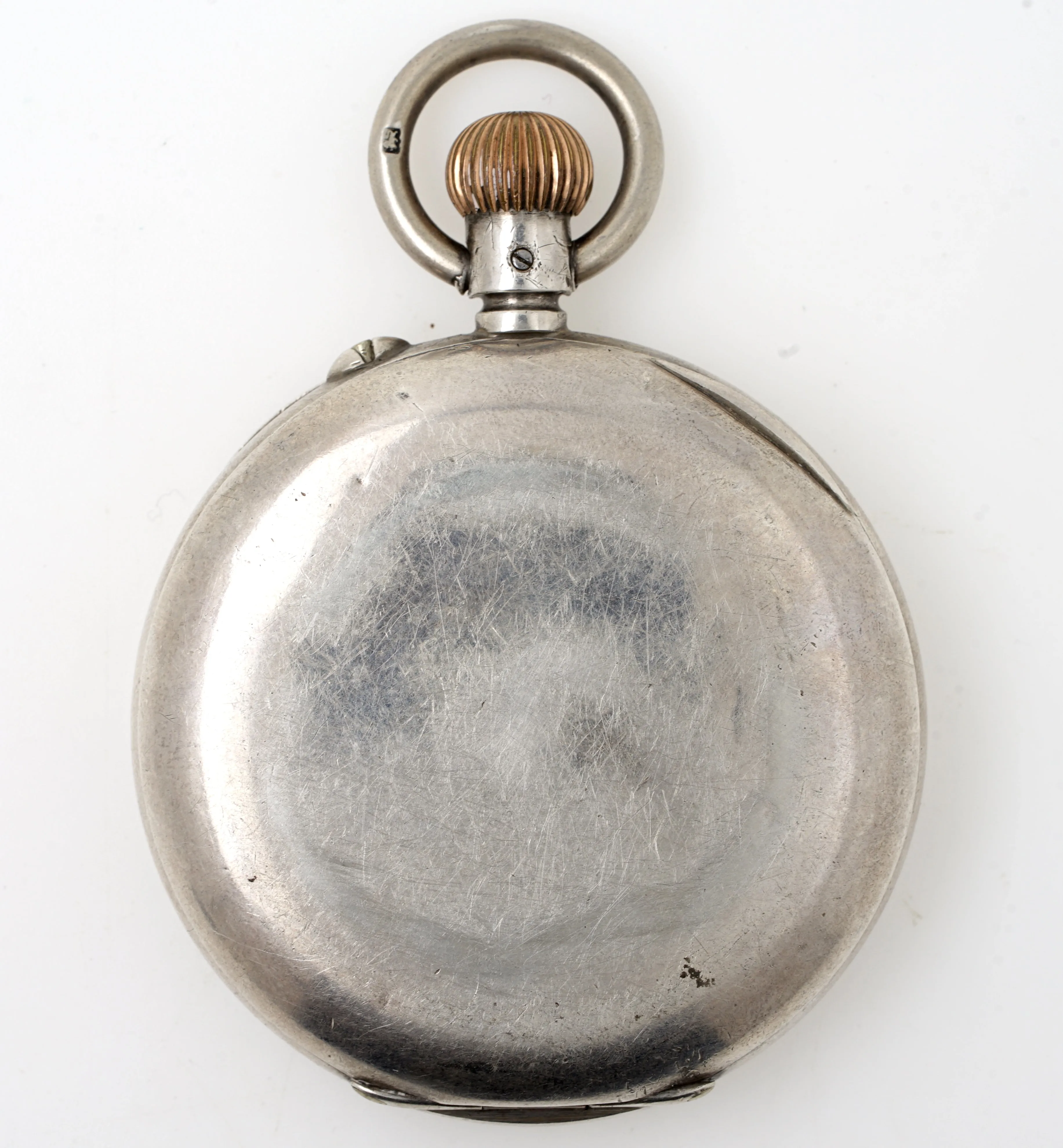 SMITHS EARLY S SMITH & SON LONGINES SILVER OPEN FACED POCKET WATCH 1904