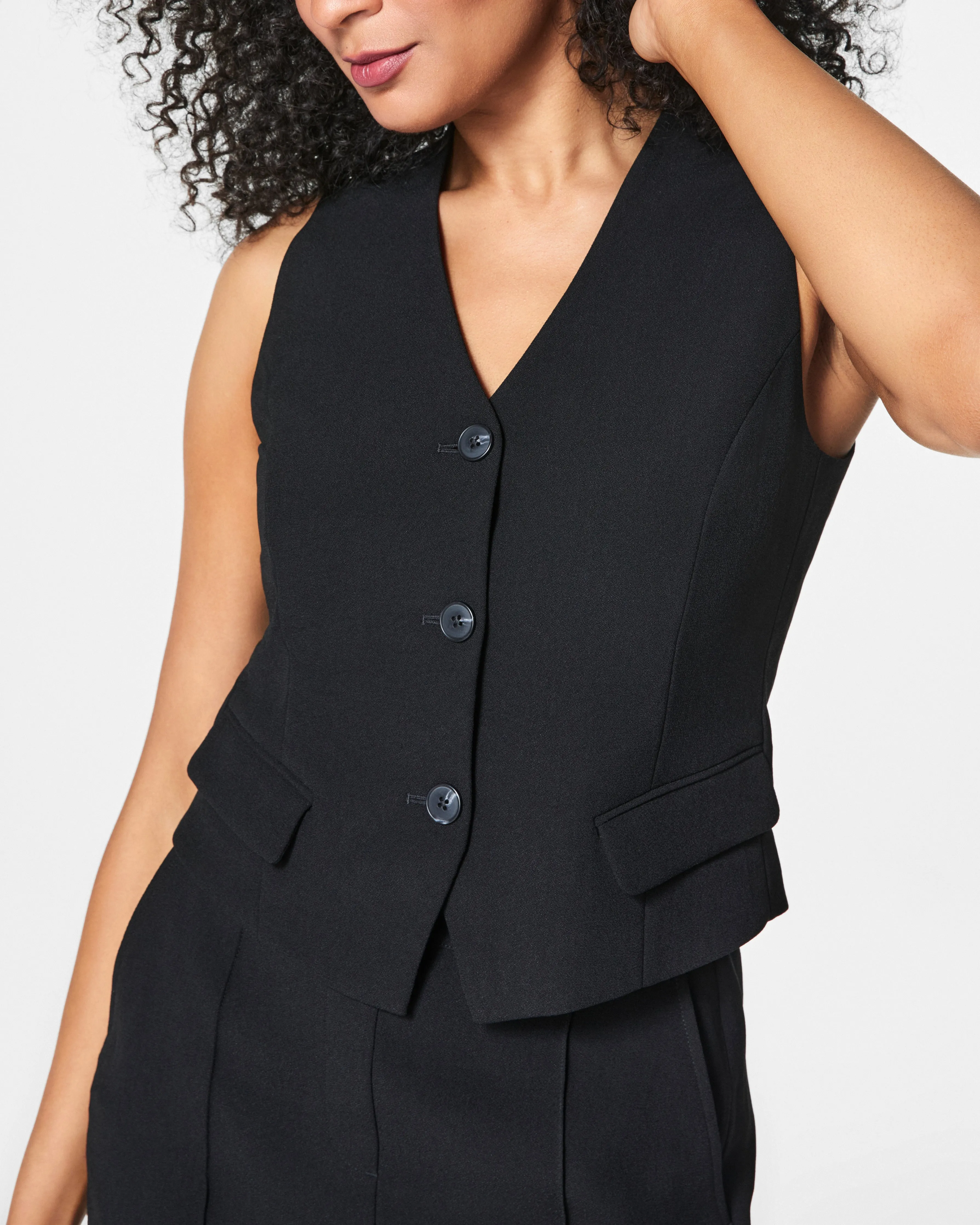 SPANX® Carefree Crepe Vest Top