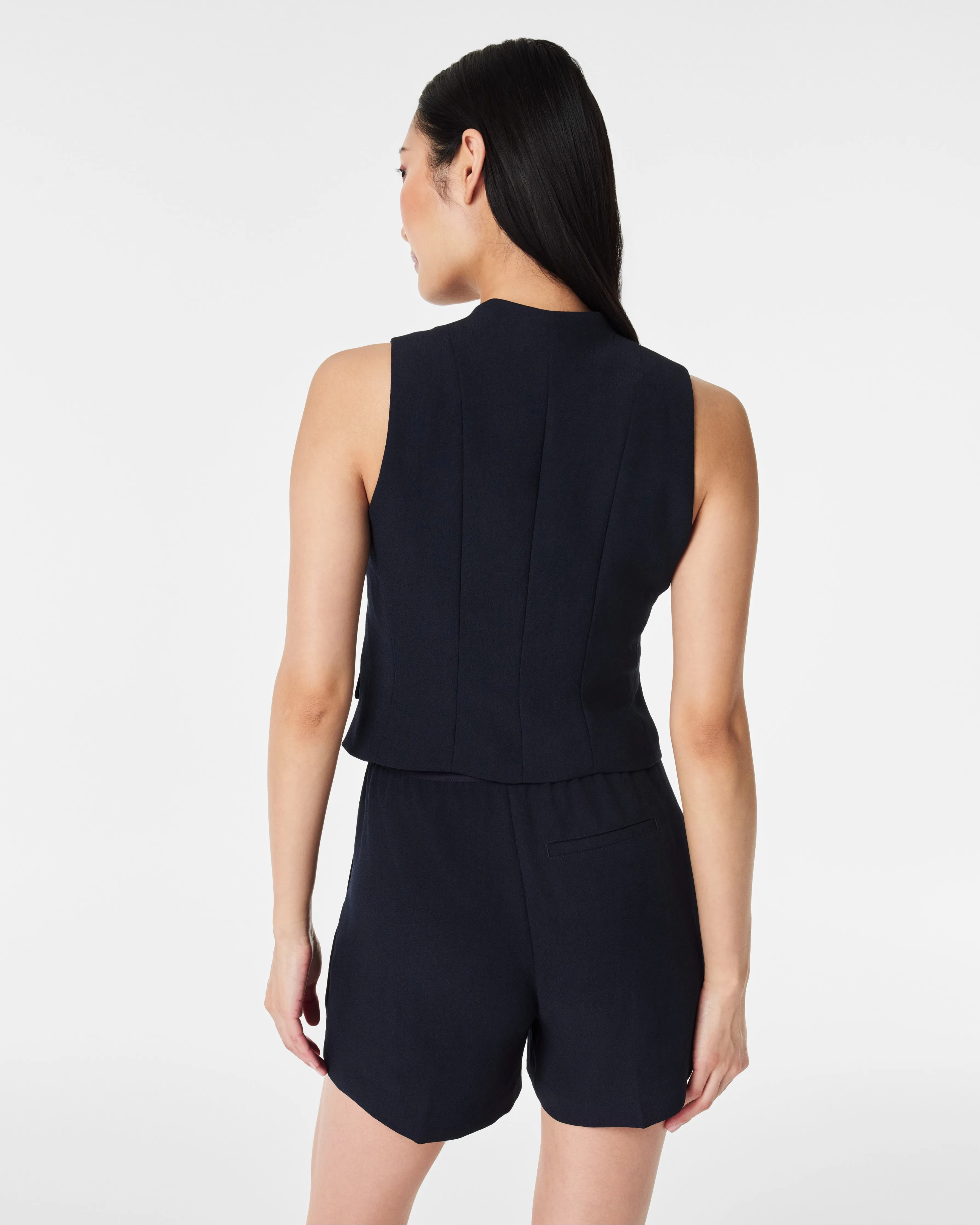 SPANX® Carefree Crepe Vest Top