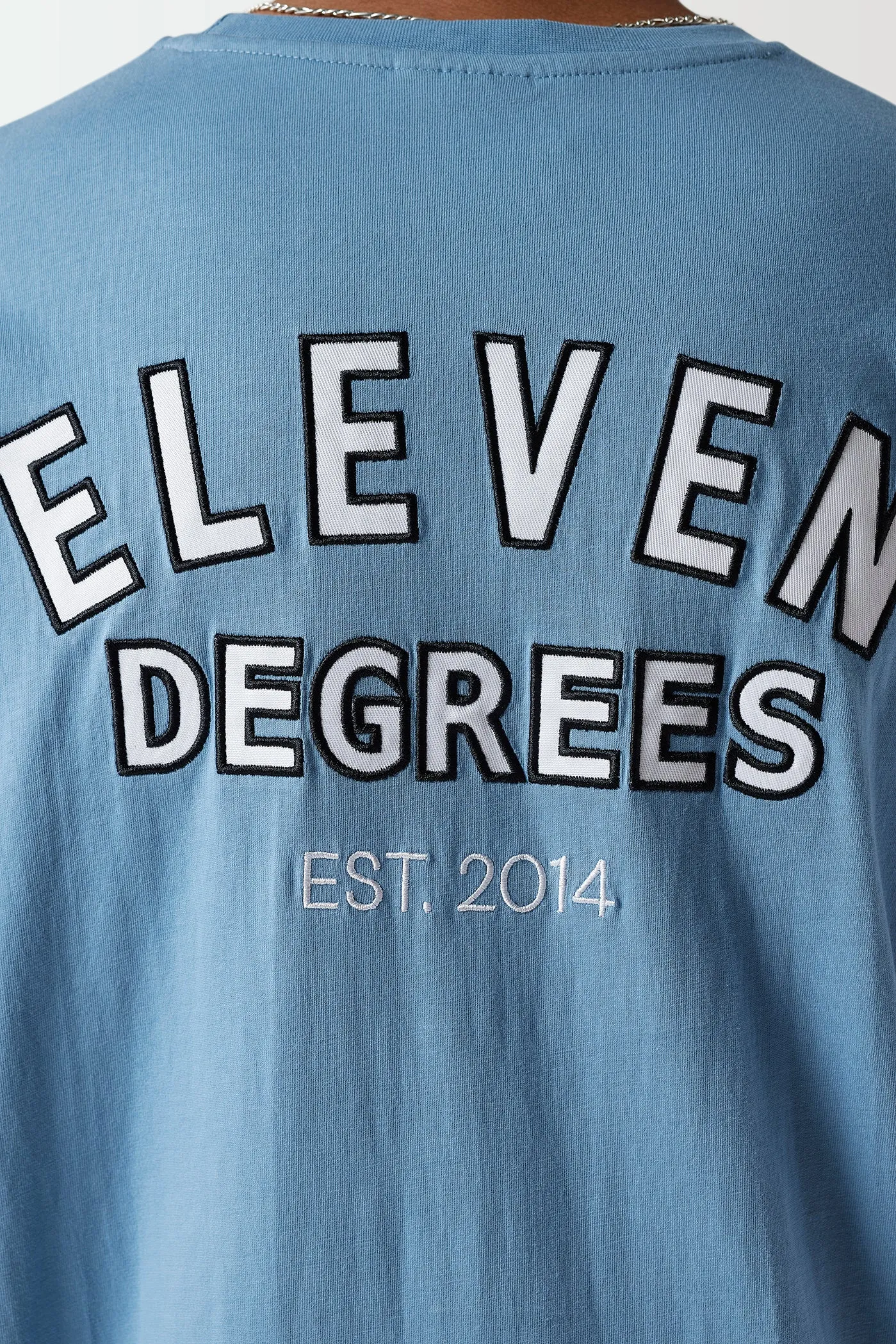 Varsity Graphic T-Shirt - Shadow Blue