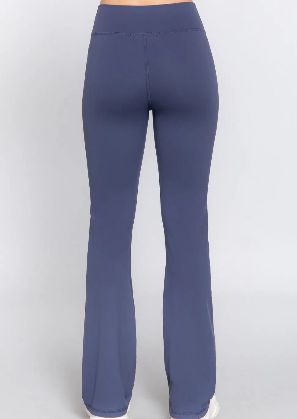 Waist band flare pants