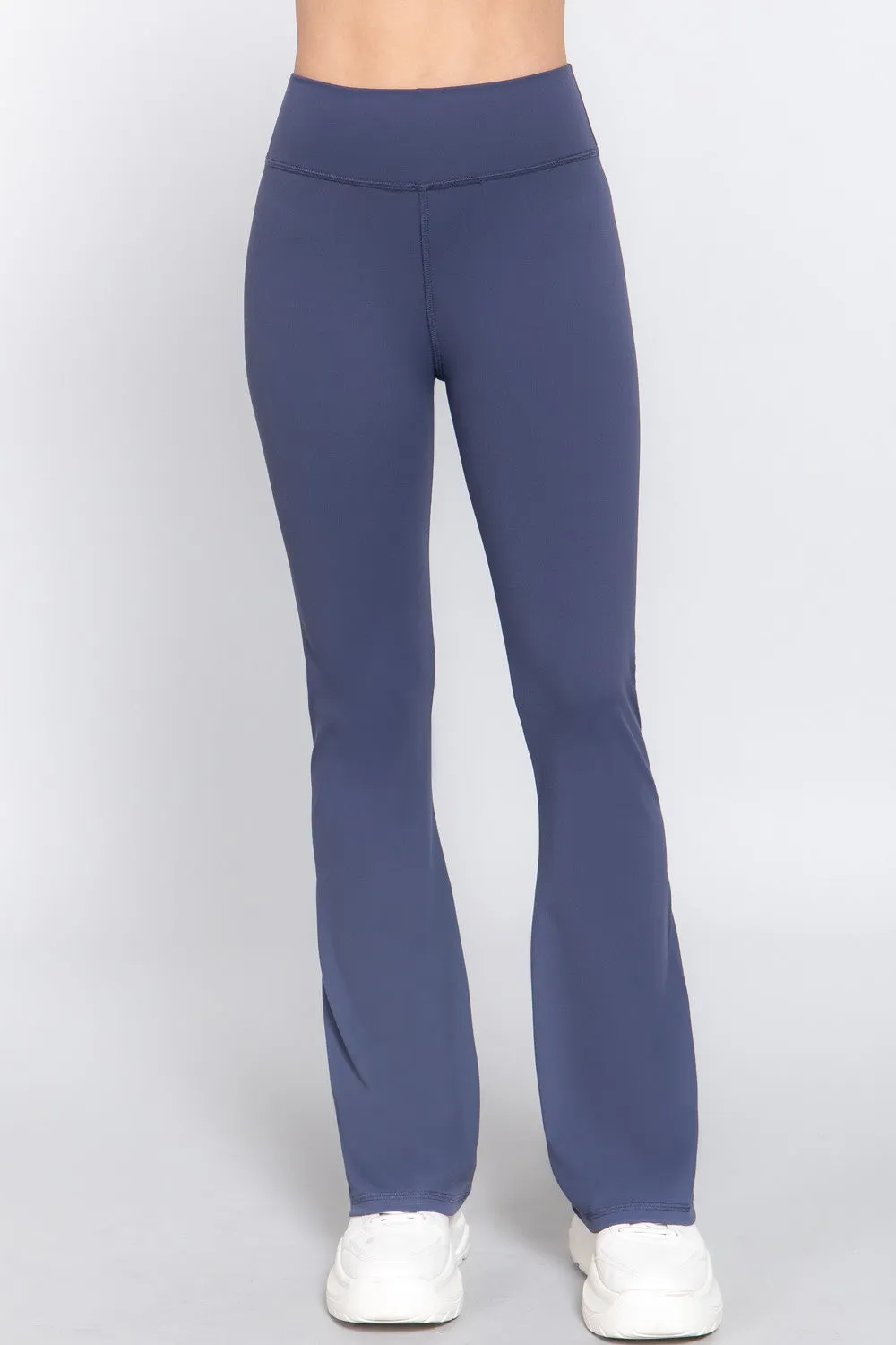 Waist band flare pants