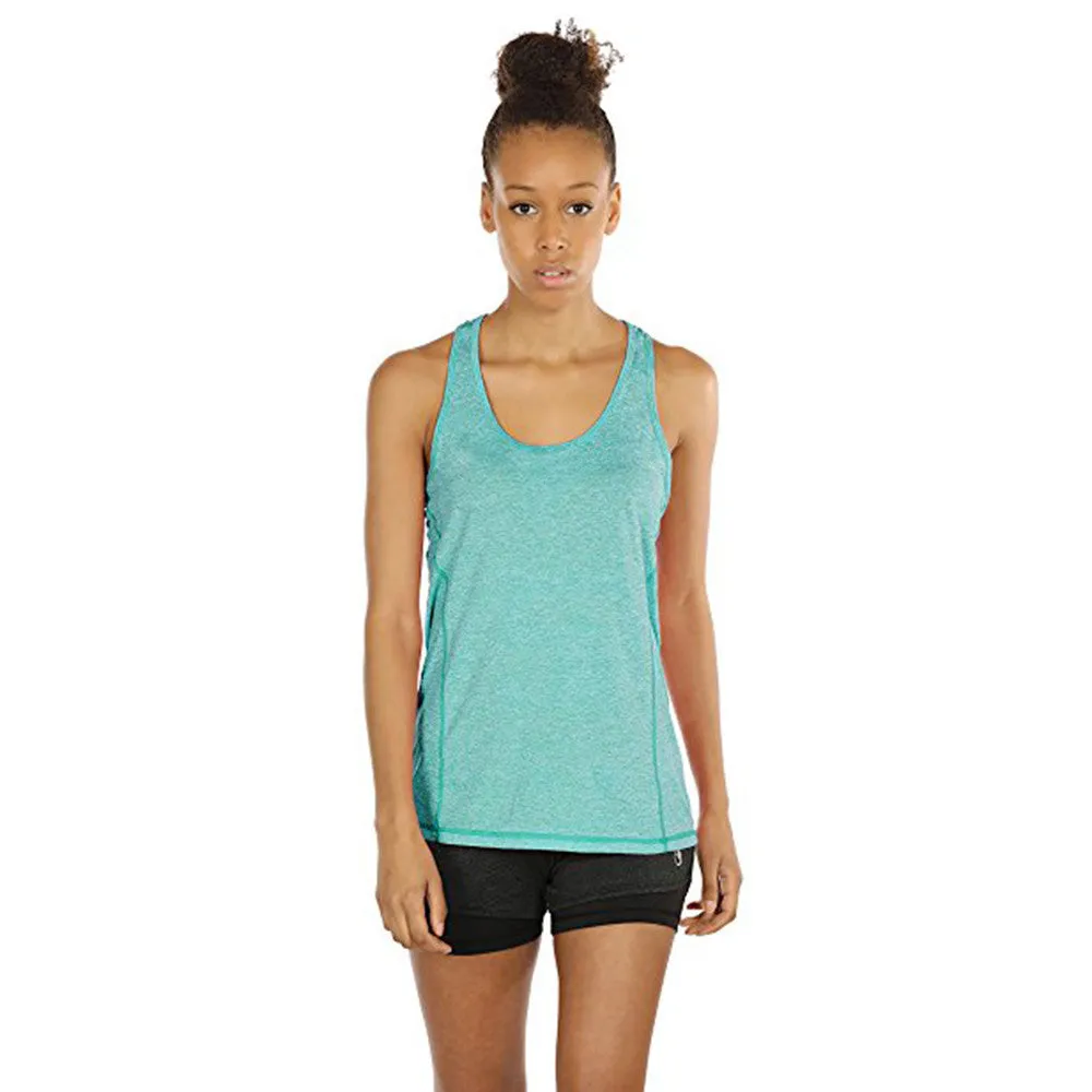 Women Activewear Running Workouts Yoga Sport Racerback Tank Tops Blouse Shirt