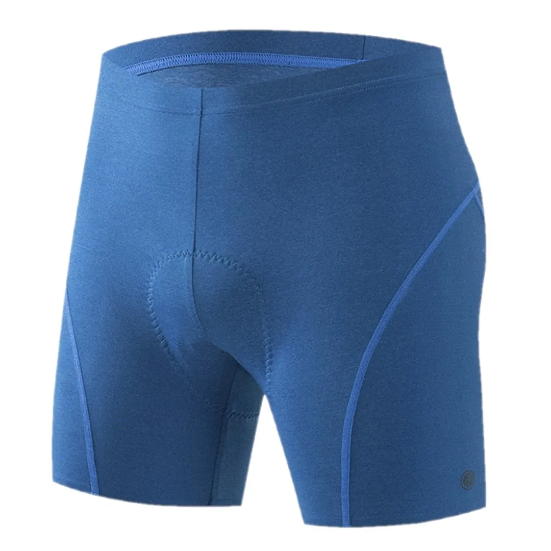 YKYW Men's Cycling Underwear Belgium High Elasic Sponge Pad Shockproof 3 Colors