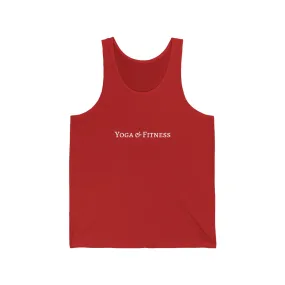 Yoga And Fitness Unisex Jersey Tank