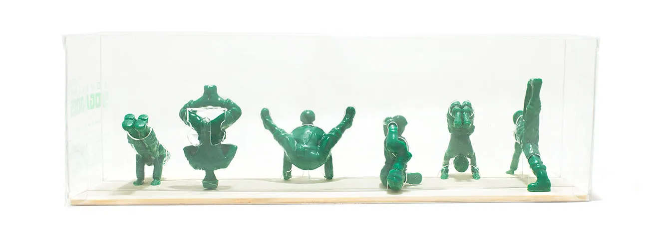 Yoga Joes Advanced Series Green Army Men in Yoga Poses